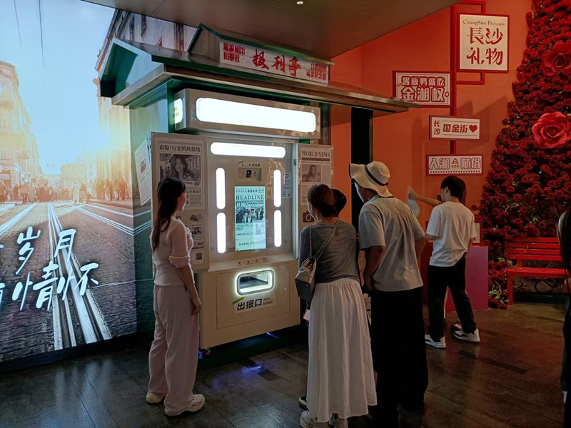 商場(chǎng)拍報(bào)機(jī)案例